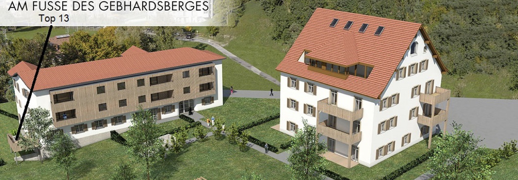 3-Zimmer-Gartenwohnung in guter Lage von Bregenz