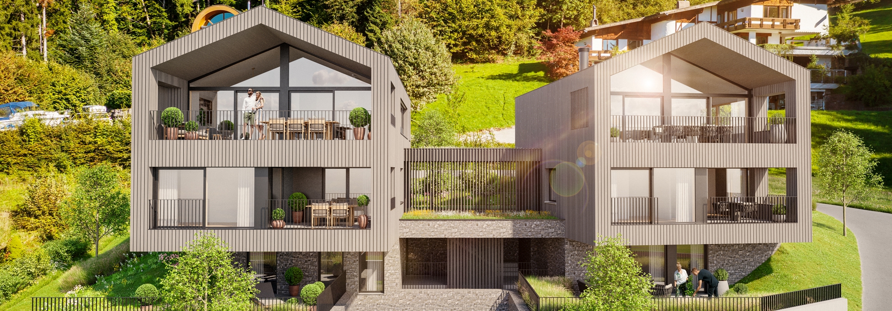 Luxuriöses Einfamilienhaus über den Dächern der Bregenzer Oberstadt (Haus A)